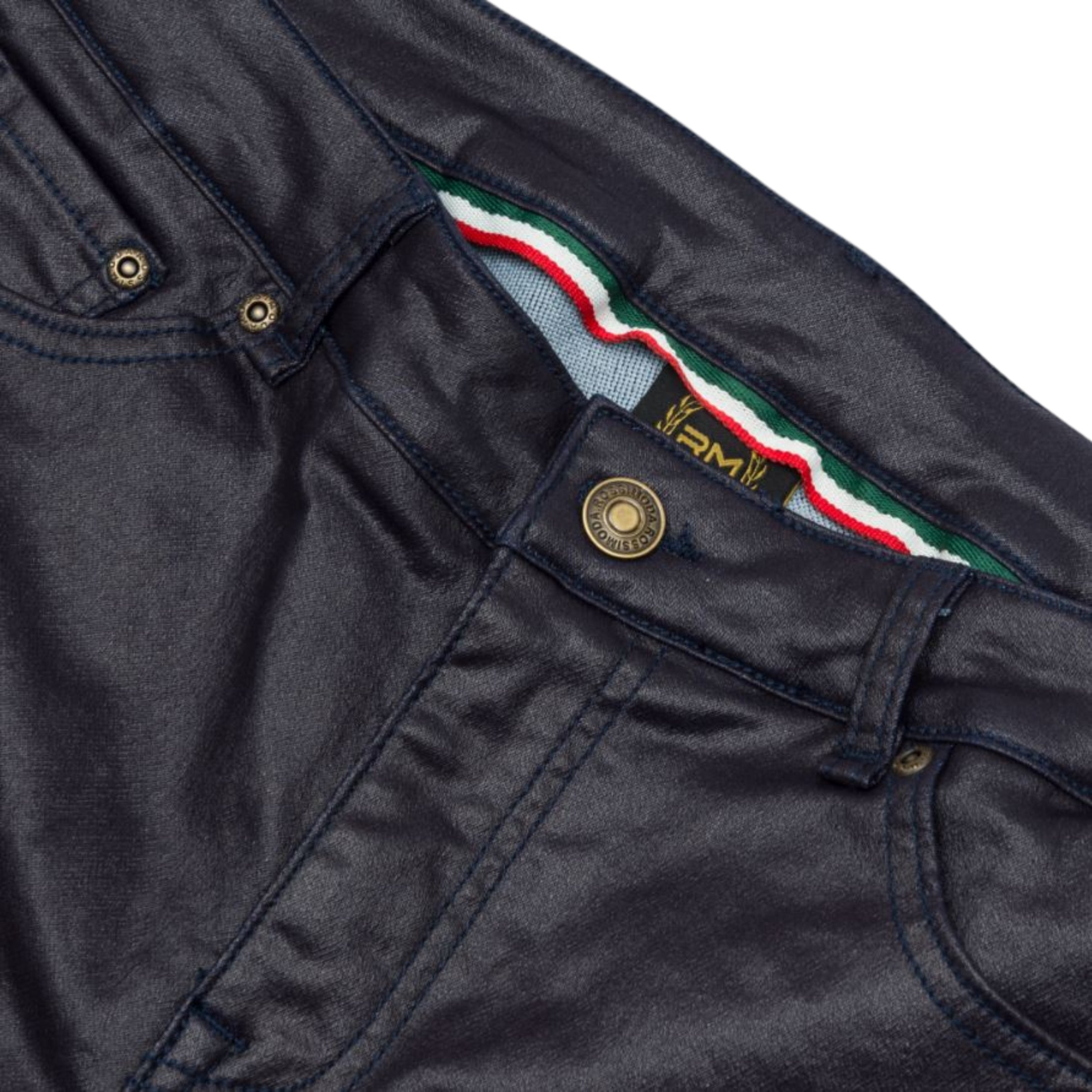 Rossimoda Jeans Lorenzo Wax Denim Black